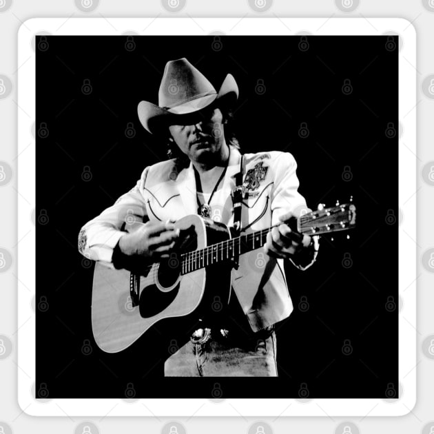 Dwight Yoakam  // Vintage Style Magnet by Finainung